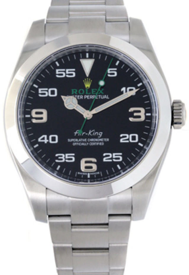 40 mm Rolex Air King 116900 Pre-Owned Certified
